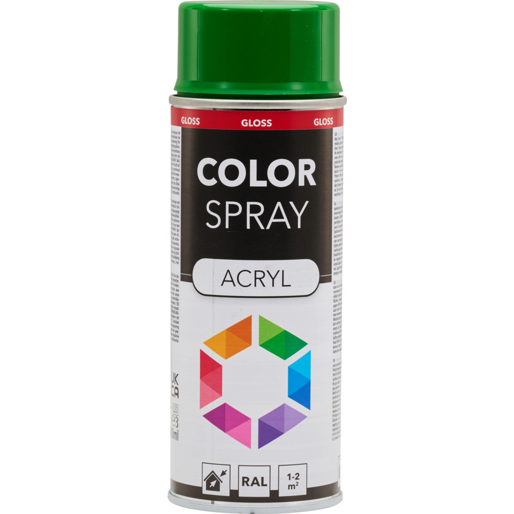 Lackspray gl&auml;nzend 400 ml Acryl RAL6001 smaragdgr&uuml;n