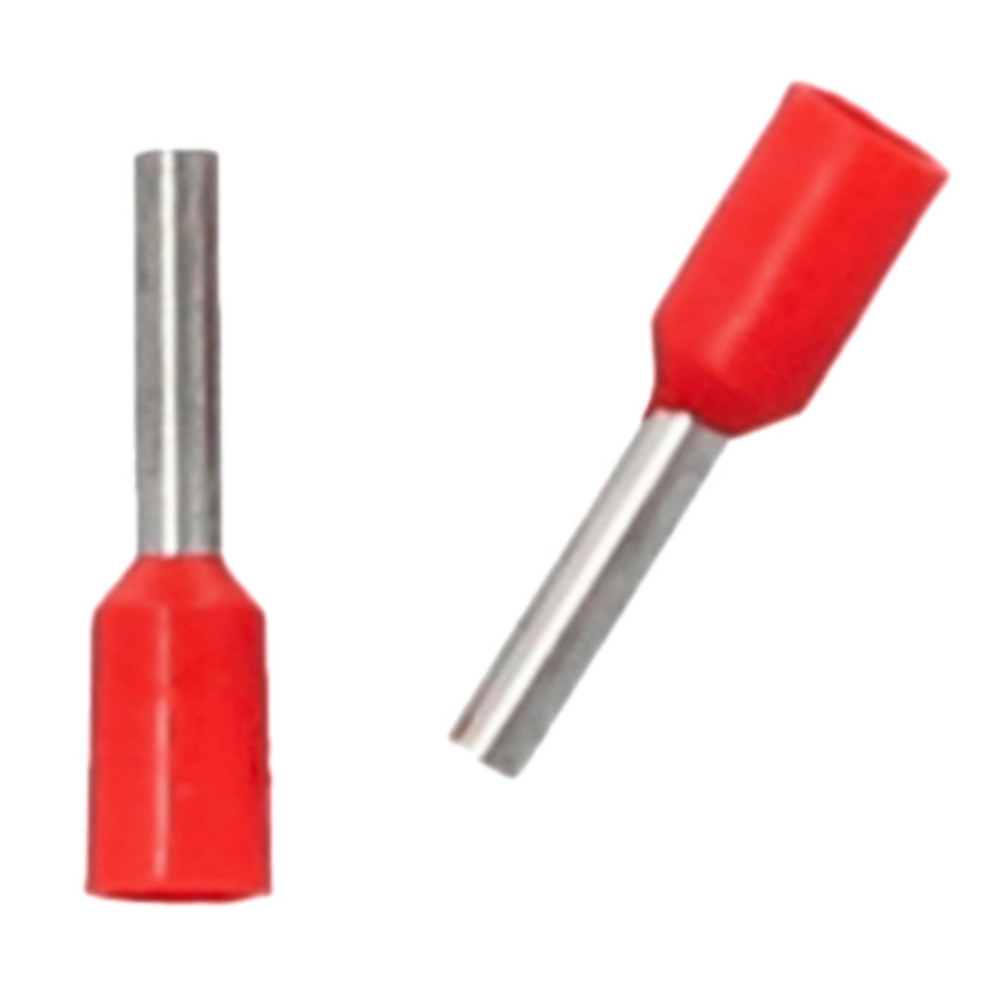 Aderendh&uuml;lsen isoliert Sortiment 100 St&uuml;ck 1 mm&sup2; x 8 mm image number 1