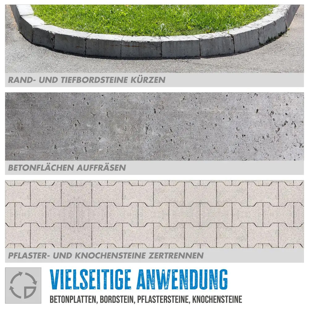 G&uuml;de&reg; Betontrennschneider GBTS 350.1 mit 3,9 PS image number 10