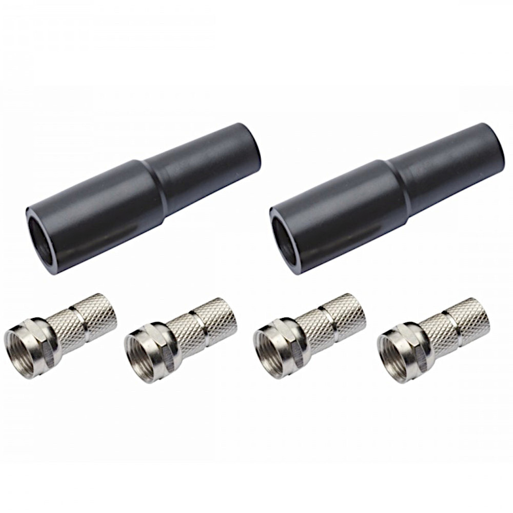 F-Montageset 6-teilig SAT 6 mm aus Metall