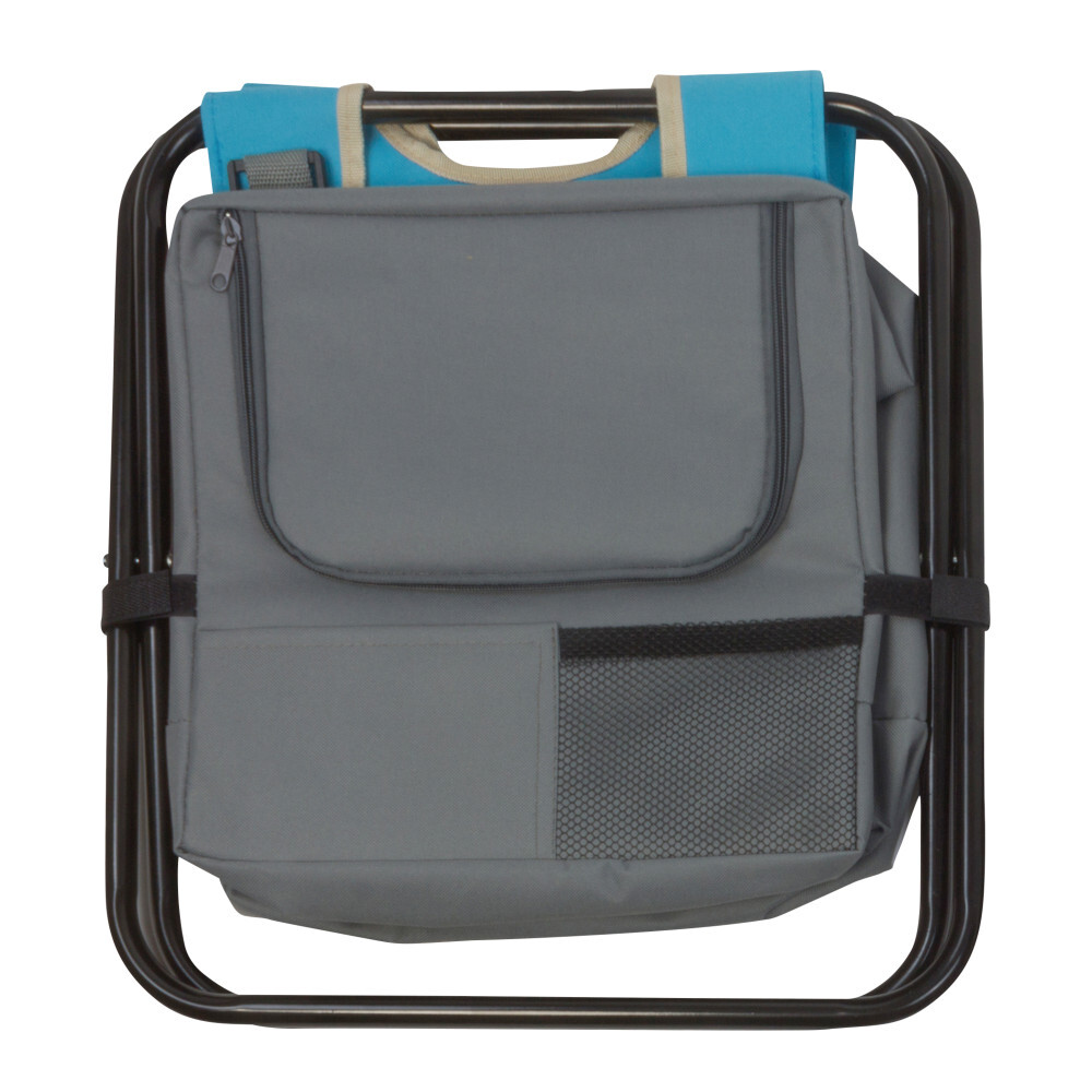 Klapphocker mit Metallgestell und K&uuml;hltasche in verschiedenen Farben image number 5