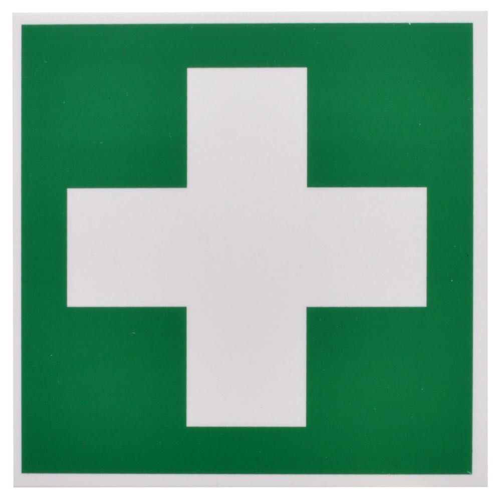 Erste Hilfe Schild 150 x 150 mm