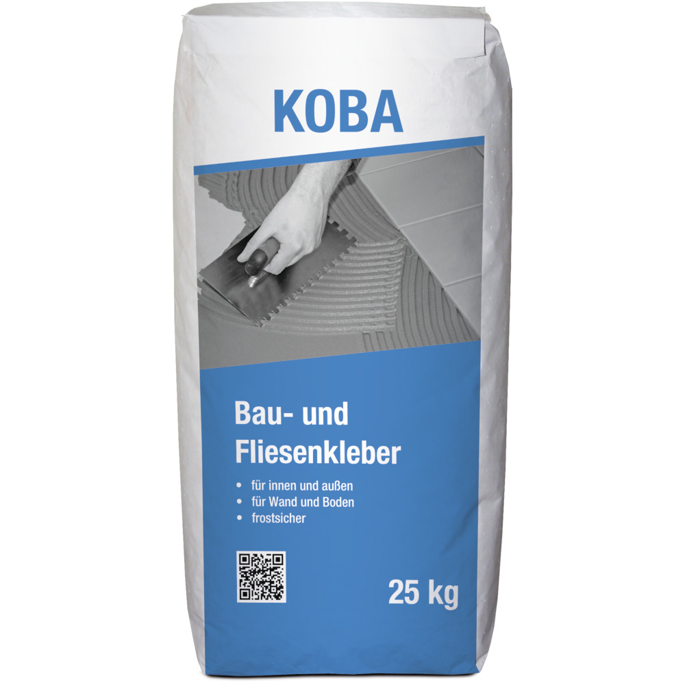KOBA Bau- und Fliesenkleber 25 kg