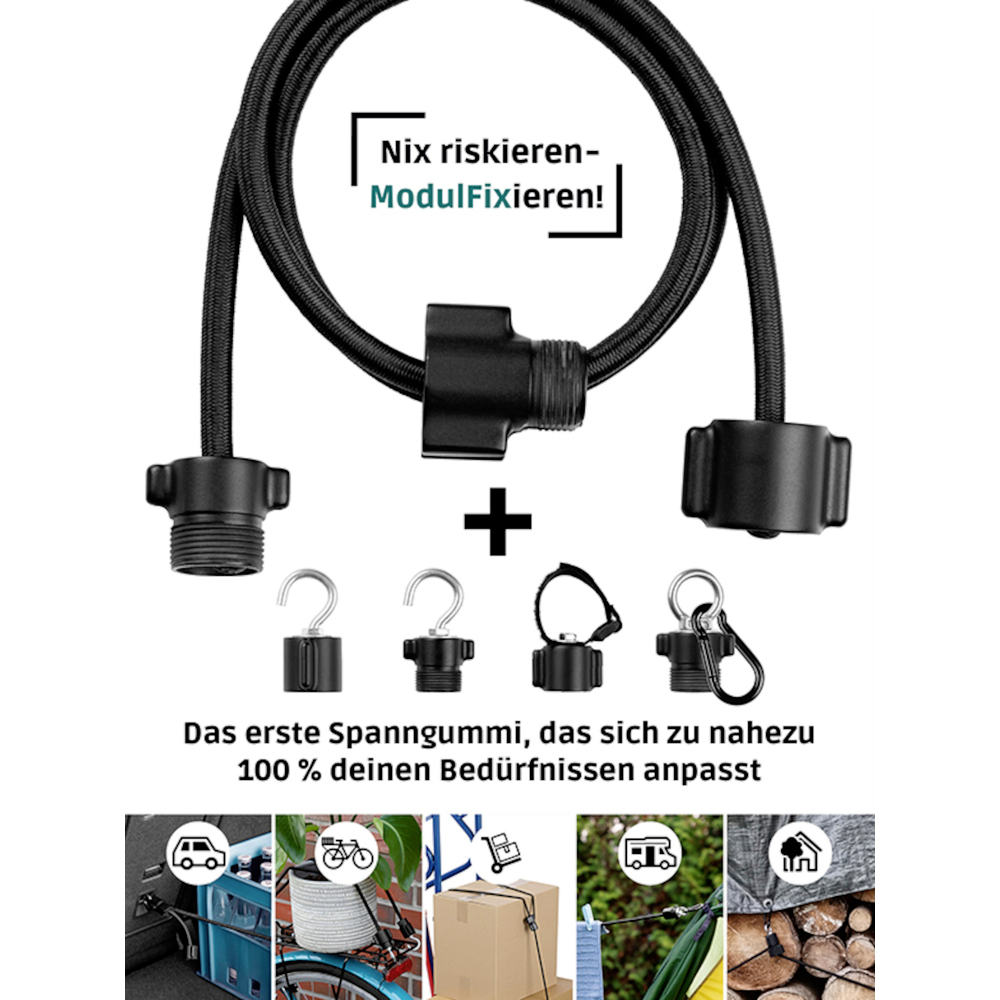 ModulFix Spanngummi-Transport-Set Premium 9-teilig image number 3