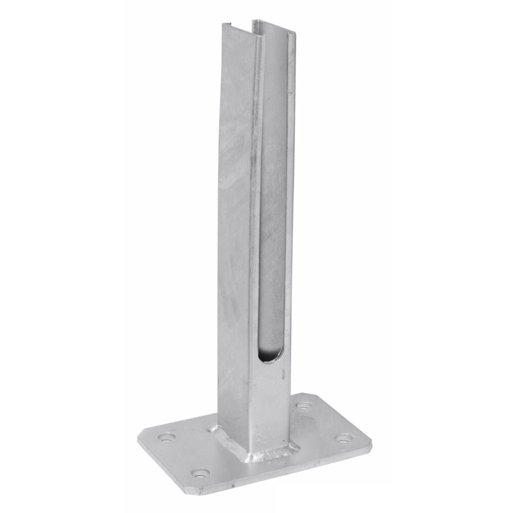 Fu&szlig;platte universal silbergrau feuerverzinkt