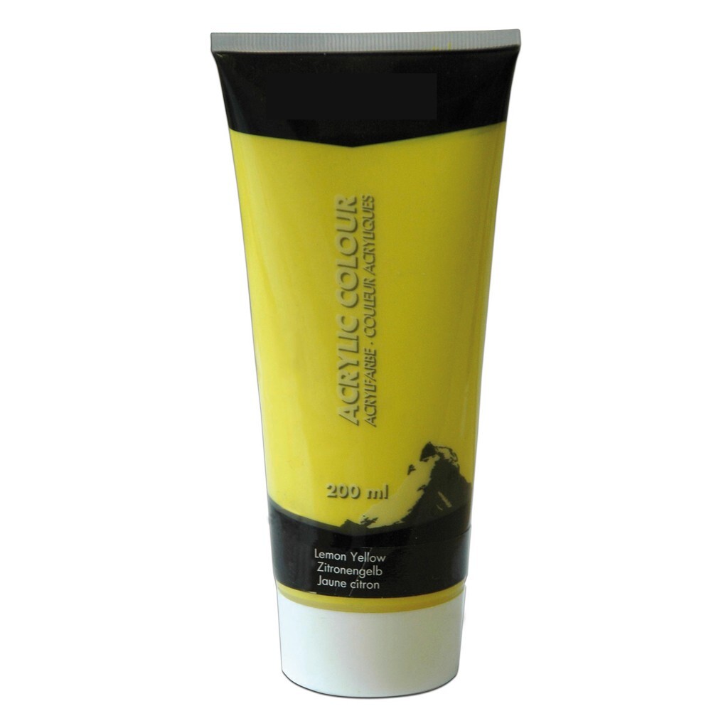The Wall Acrylfarbe in Zitronengelb 200 ml
