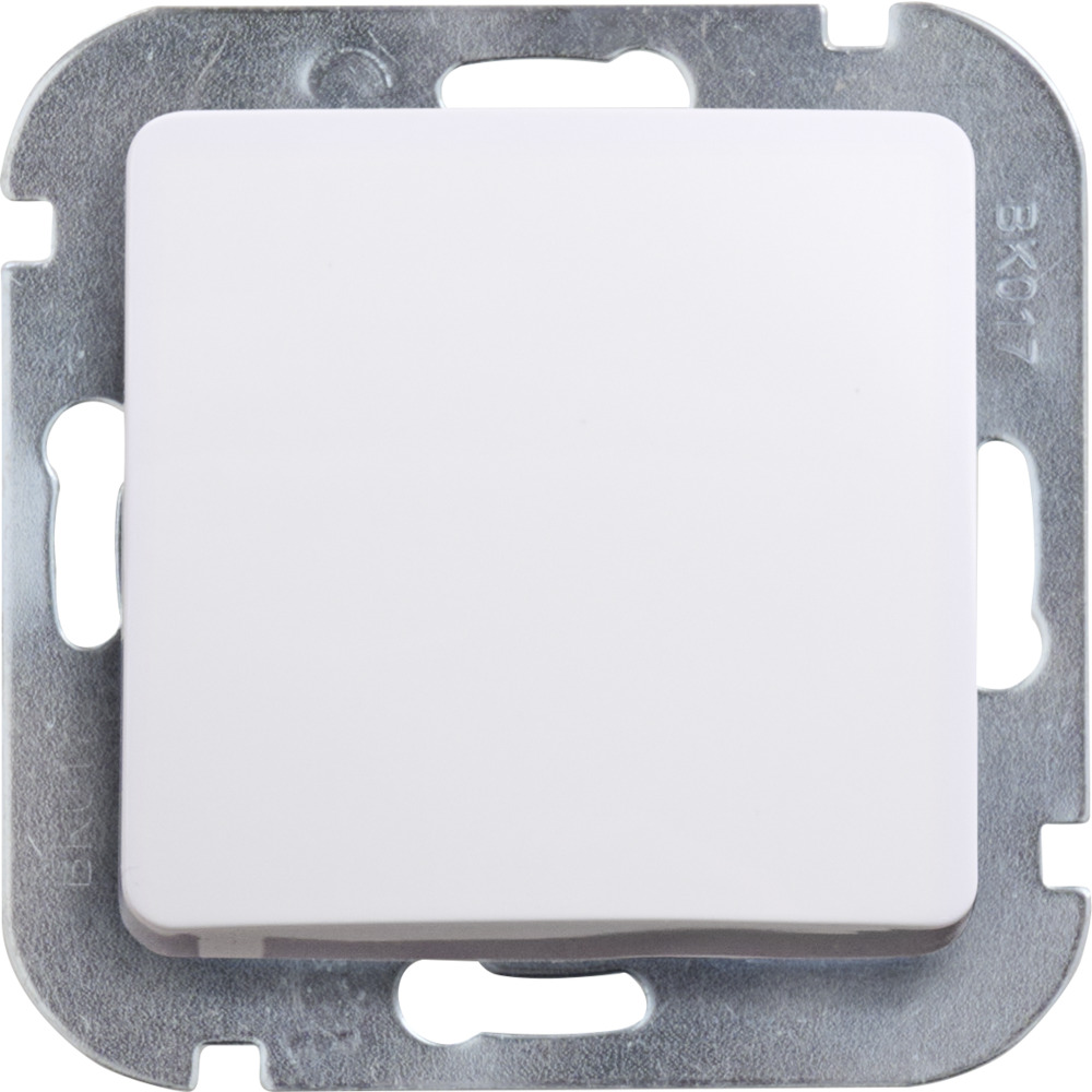 Ein/Aus Wechselschalter Monaco Serie Farbe Wei&szlig;