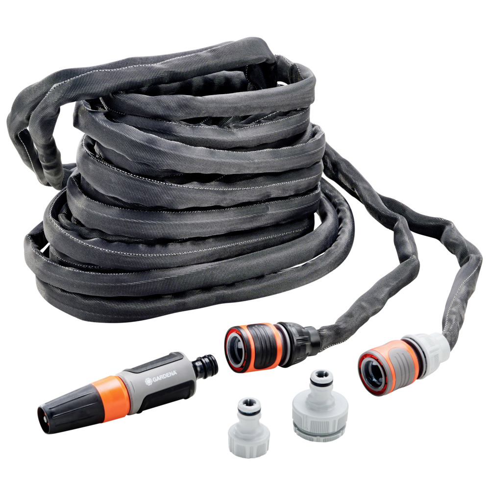 GARDENA Textilschlauch-Set Liano Life 1/2", 15 m