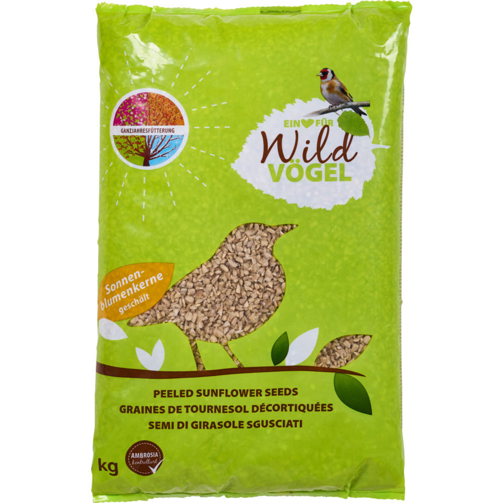 Sonnenblumenkerne gesch&auml;lt 1 kg mit hohem &Ouml;lgehalt f&uuml;r mehr Energie