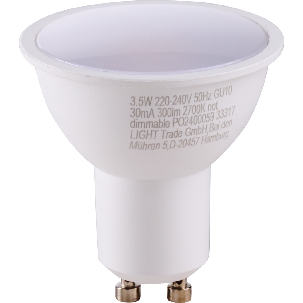 LED-Reflektorlampe 3,5 Watt GU10, 10 St&uuml;ck image number 2