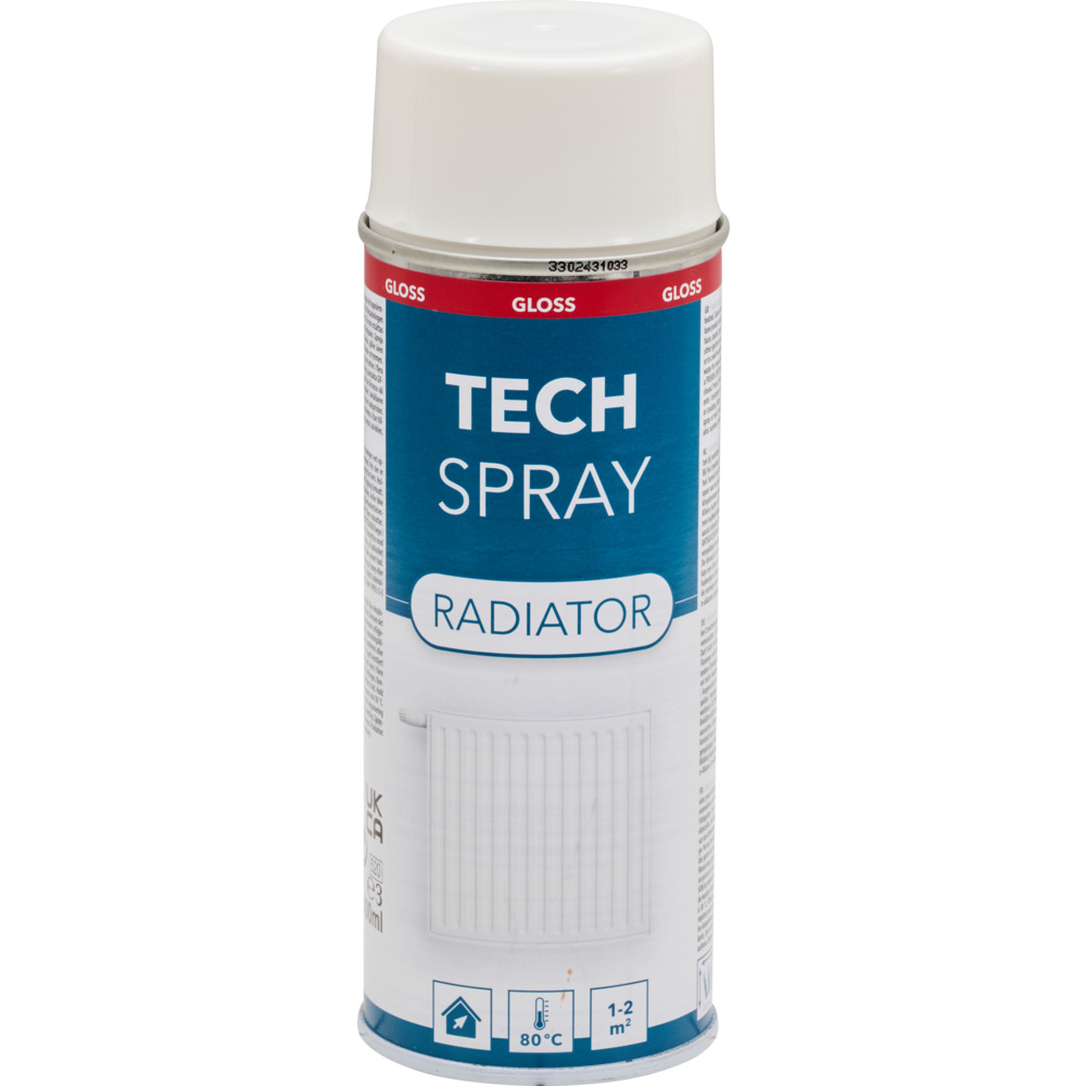 Tech Spray Heizk&ouml;rper Lack gl&auml;nzend wei&szlig; image number 1