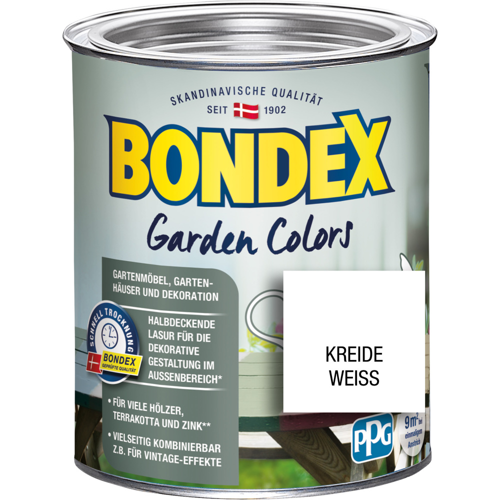 BONDEX Garden Colors Kreide Weiss 750 ml