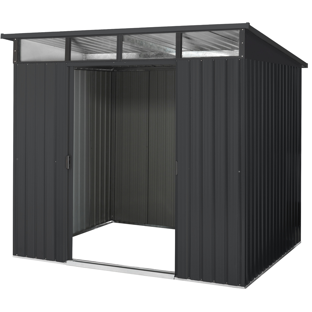 PERGART&reg; Ger&auml;tehaus "L&uuml;beck 89" 224 x 267 x 203 cm anthrazit matt