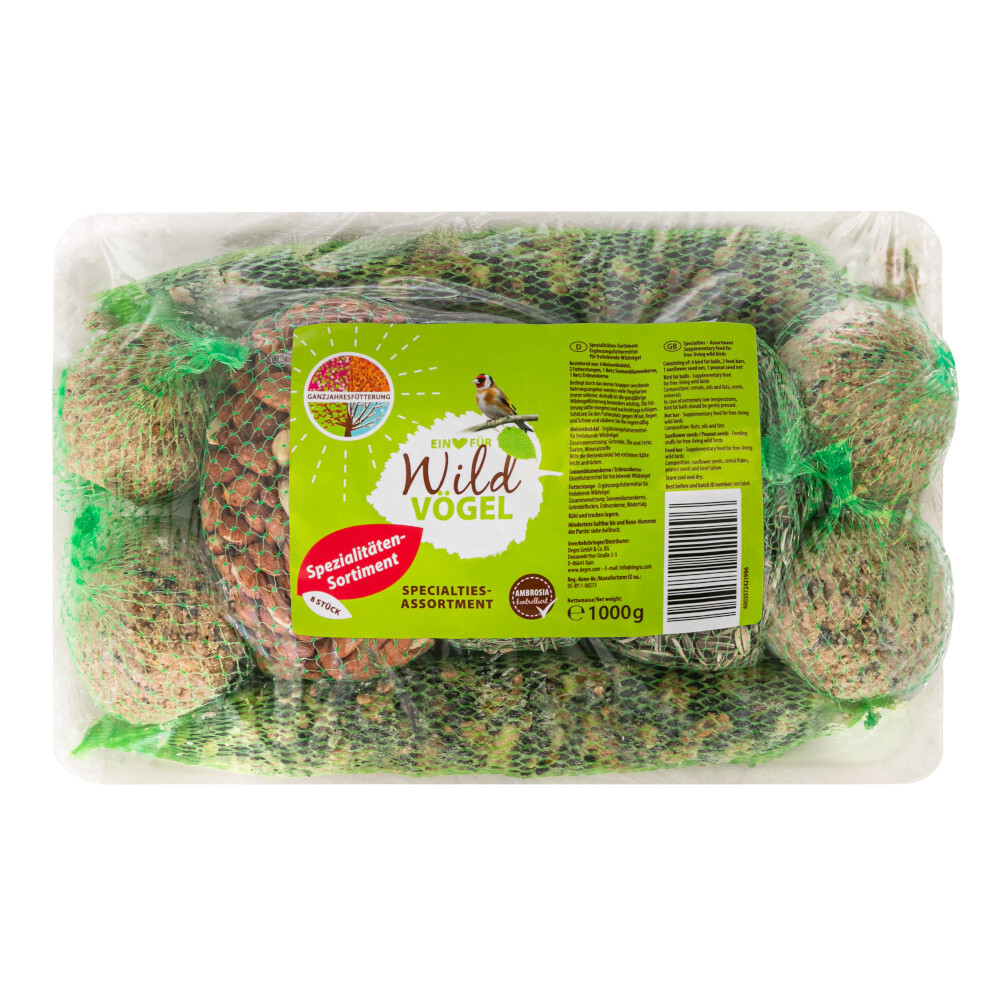 Spezialit&auml;tensortiment Vogelfutter 1000 g