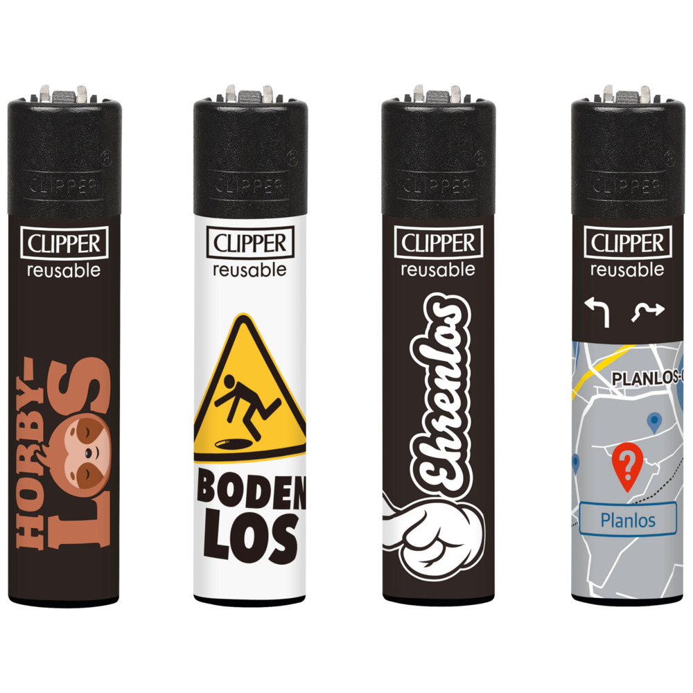 Clipper-Feuerzeug nachf&uuml;llbar in verschiedenen Motiven image number 1