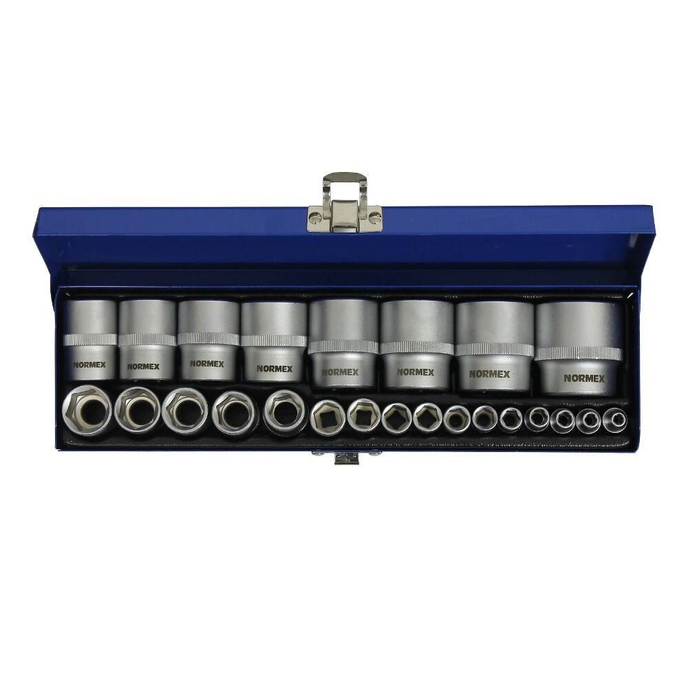 Normex Steckschl&uuml;sseleinsatz 5/32-1-1/4" Set 24tlg. Zollma&szlig;e