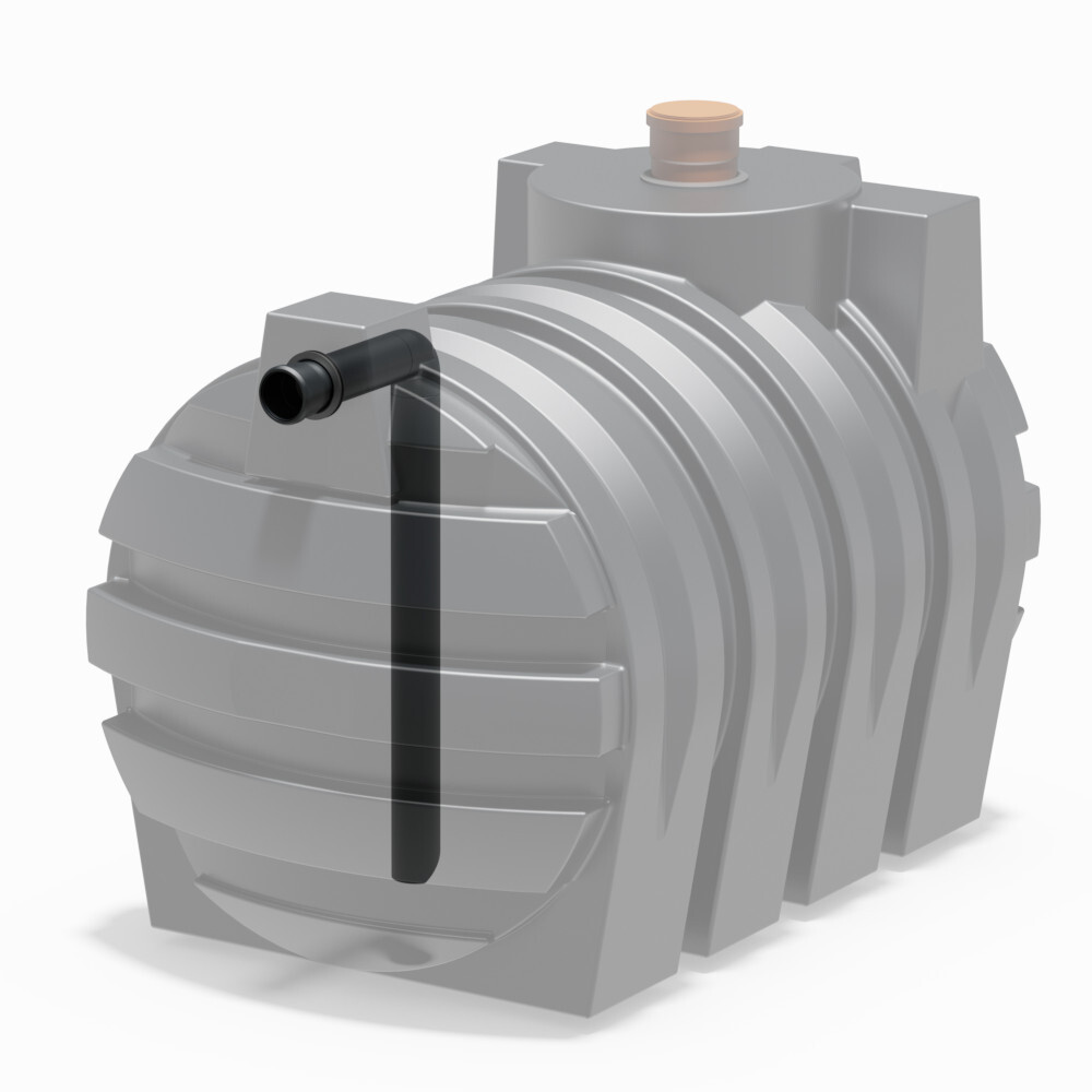 Absaugvorrichtung DN 100 f&uuml;r Abwassertank