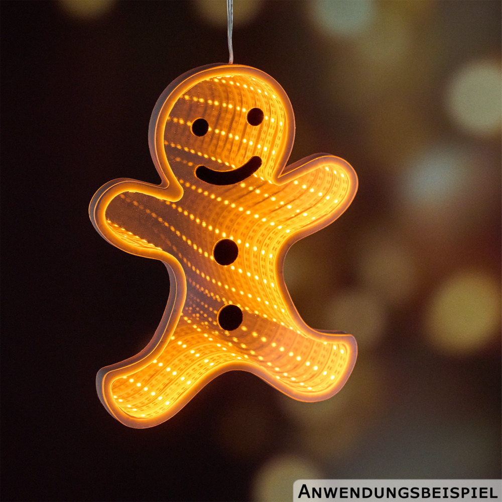 LED-3D-Spiegelleuchte Infinity Effekt 20 cm, Designauswahl image number 9