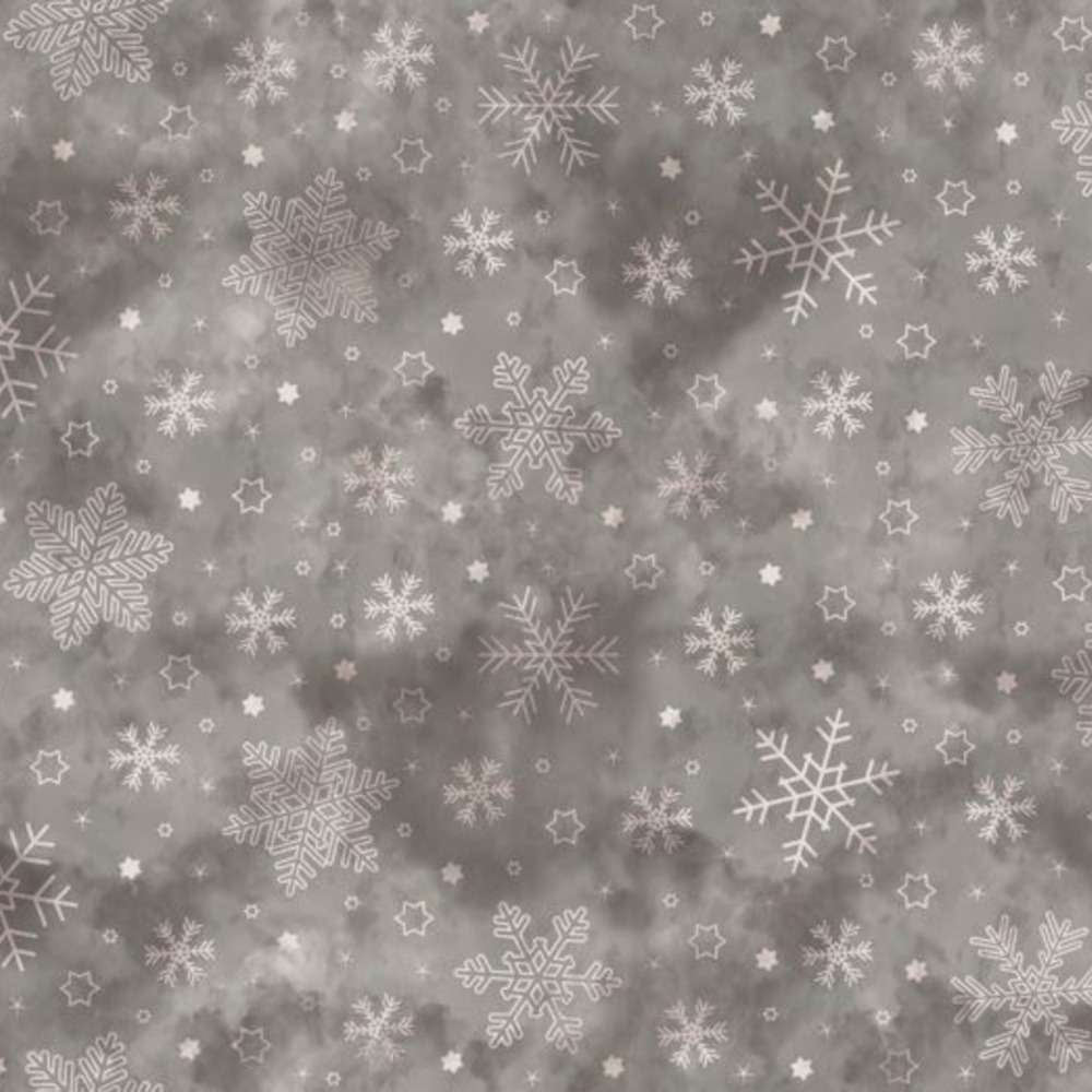 Wachstuchtischdecke Eiskristall