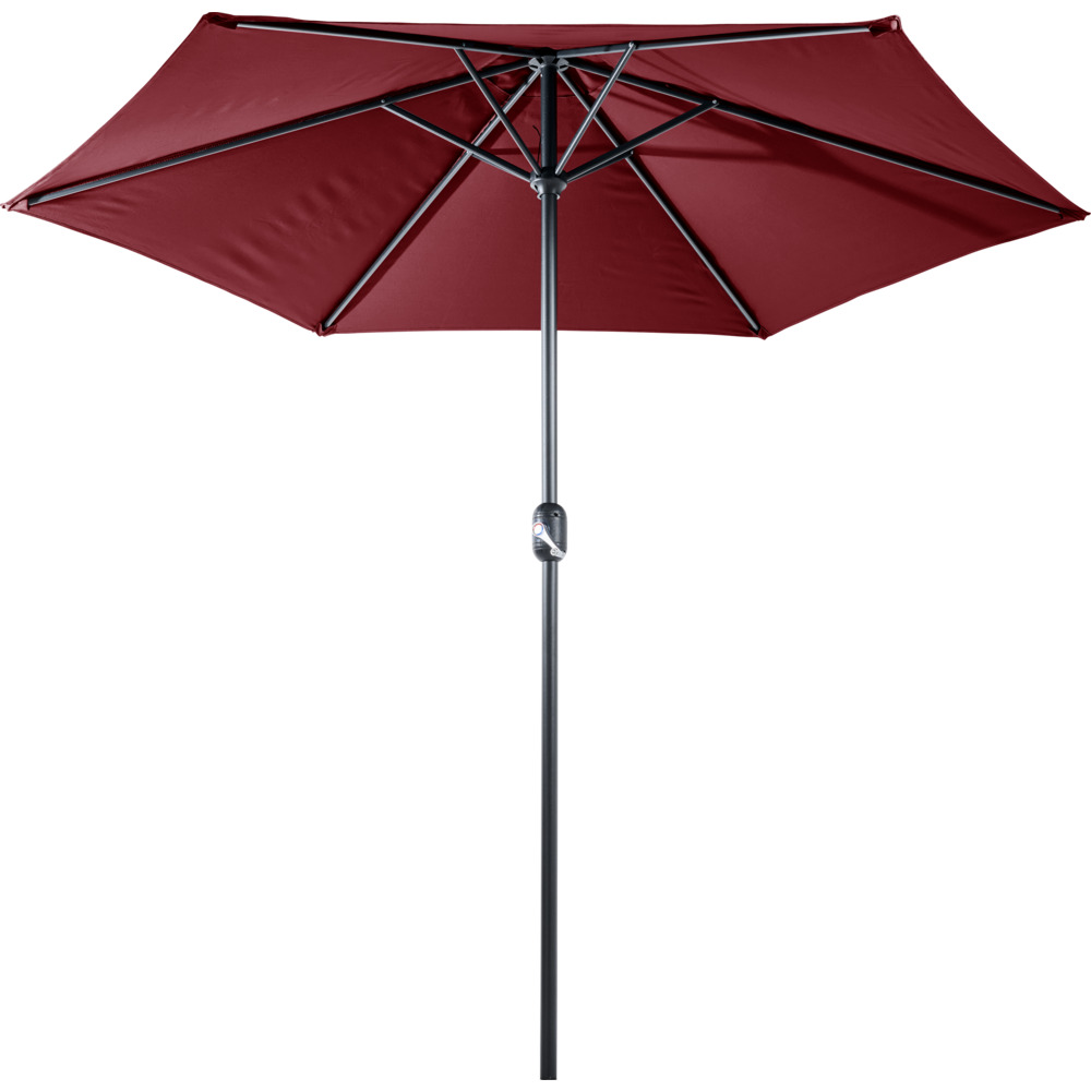 Sonnenschirm &Oslash; 250 cm in bordeaux image number 4