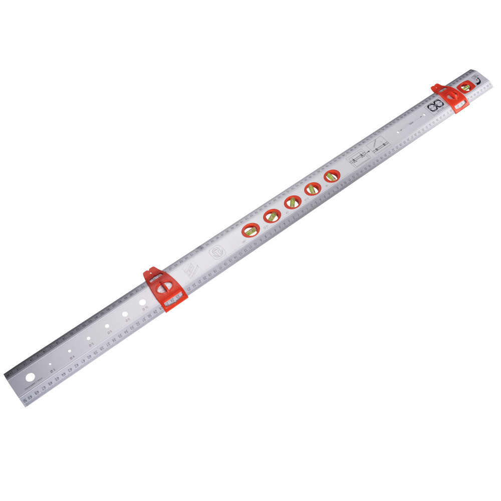 Markierungslineal 100 cm mit Wasserwaage