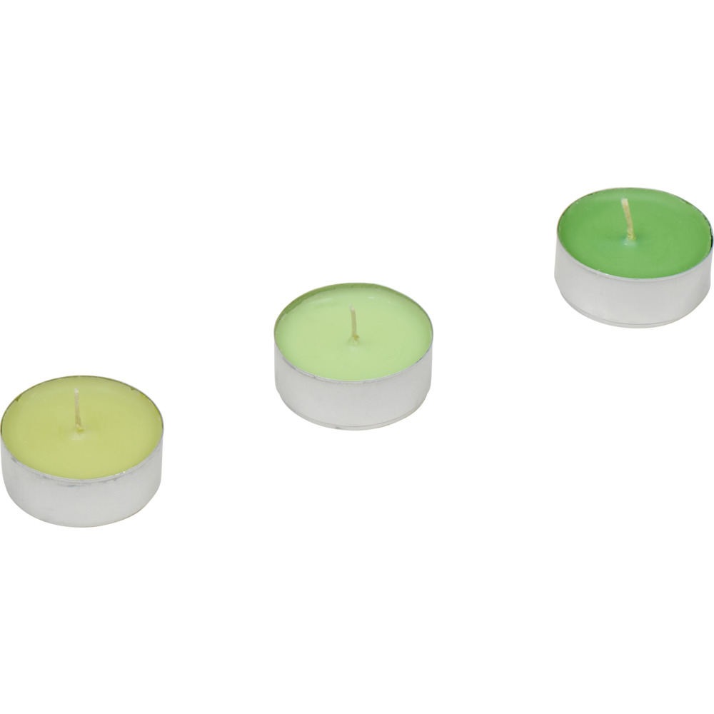 Wachs-Teelichter-Set 30 St&uuml;ck gr&uuml;ner Ingwertee image number 1
