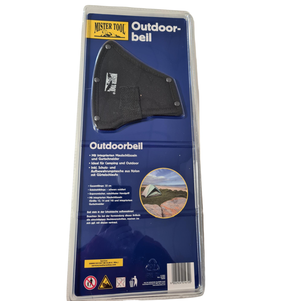 MISTER TOOL&reg; Camping- und Jagd-Axt image number 4