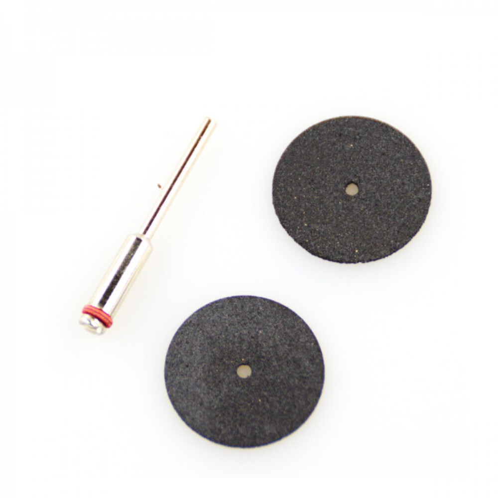 Trennscheiben-Set 3-teilig je &Oslash; 22 mm mit Aufnahme