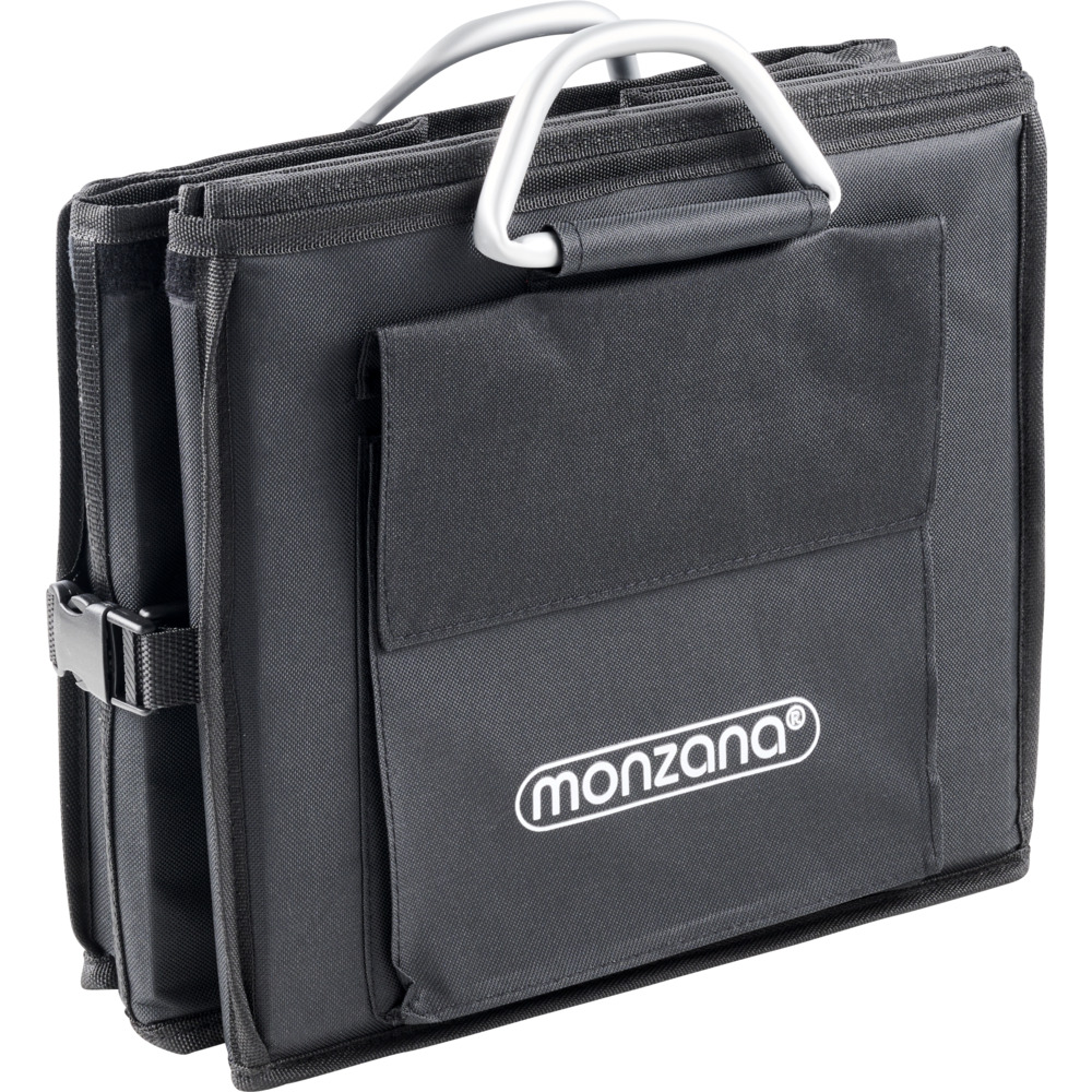 monzana&reg; Kofferraumtasche schwarz 60 x 35 x 30 cm, isoliert image number 1