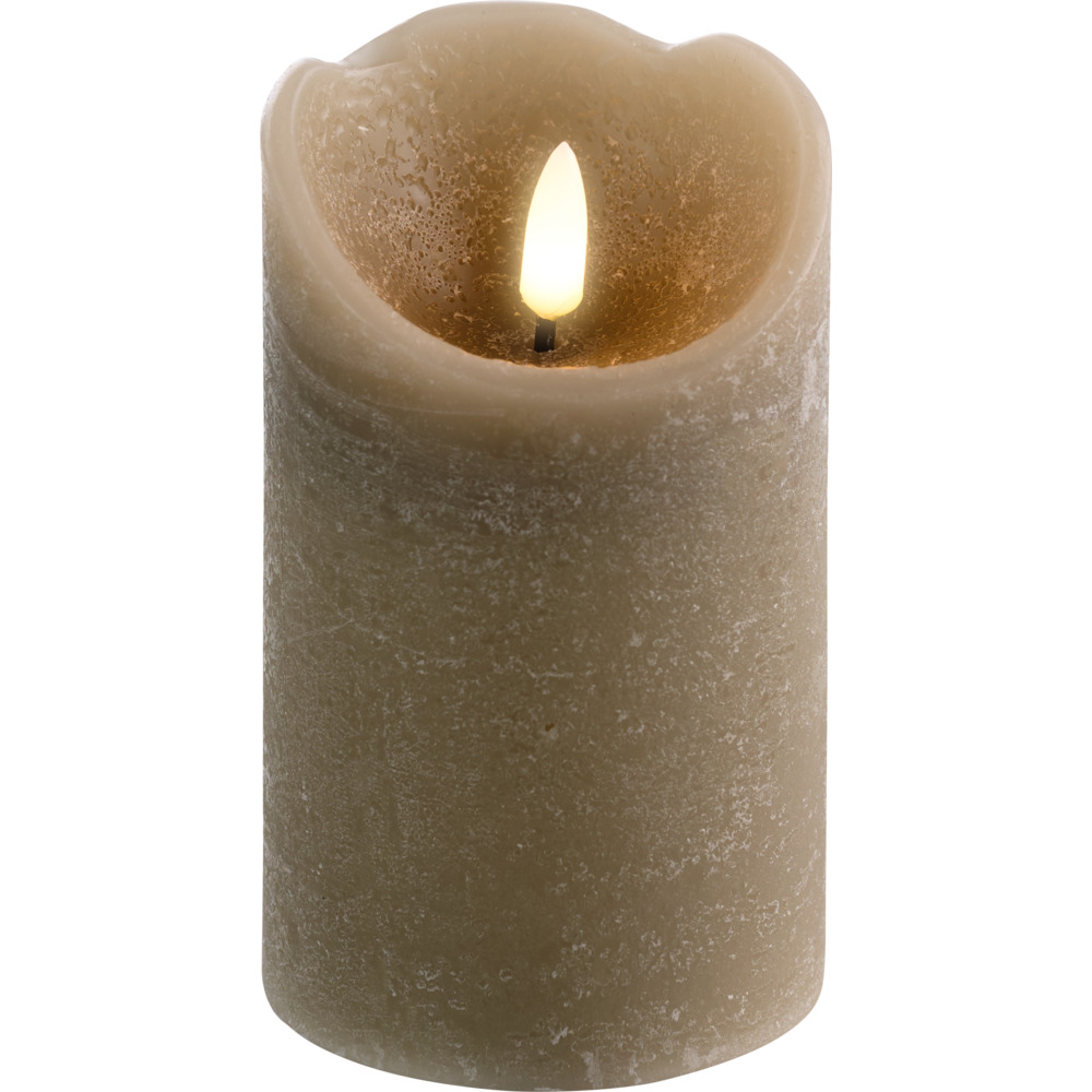 LED-Kerze Echtwachs flackernd 12,5 cm, Farbauswahl image number 8