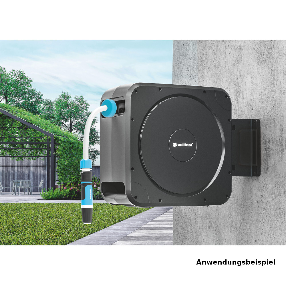 Automatische Schlauchbox 20 + 2 m ERGO&trade;, Wandmontage image number 5