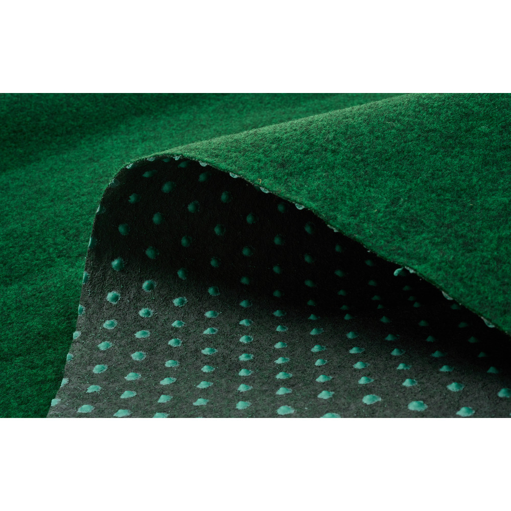 Kunstrasenteppich 100 x 200 cm in Gr&uuml;n mit rutschfestem Untergrund image number 3