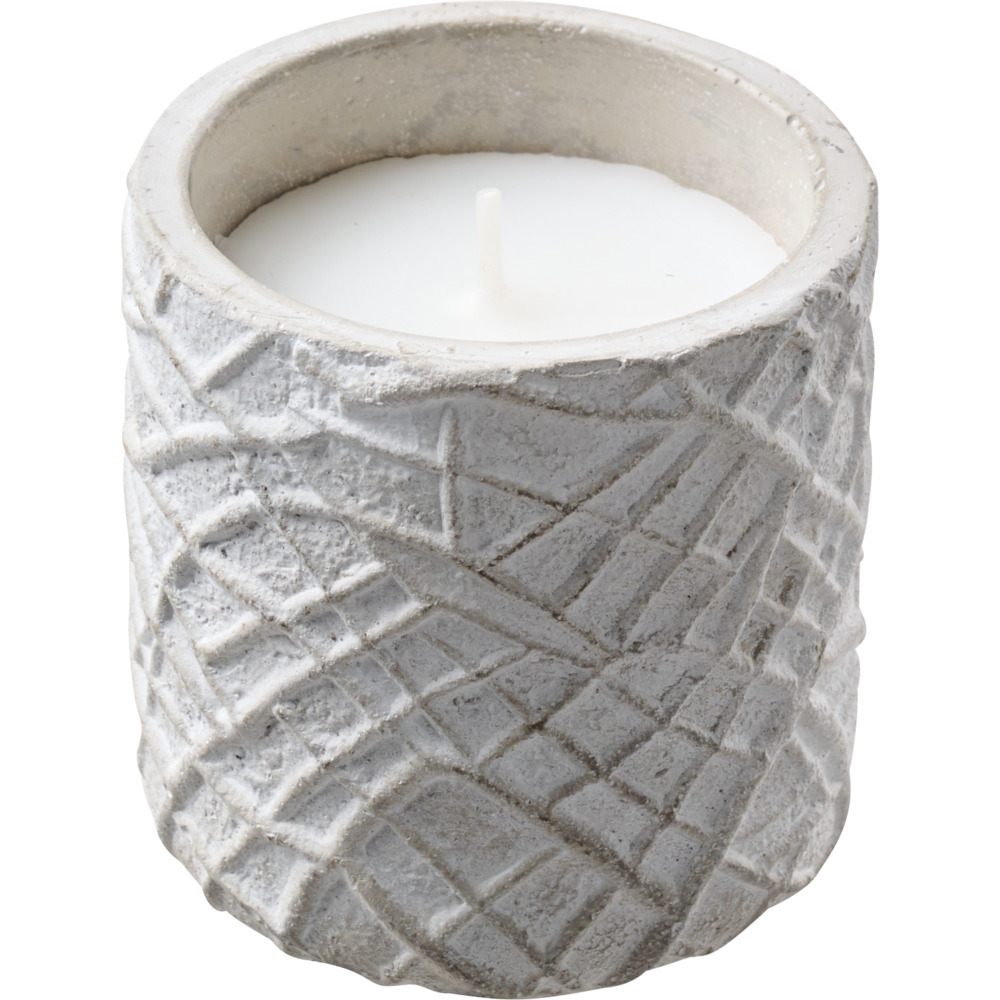 Citronellakerze &Oslash; 7,5 cm im Betontopf image number 4