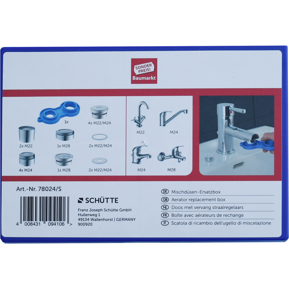 Sonderpreis Baumarkt Mischd&uuml;senbox 17-teilig image number 2