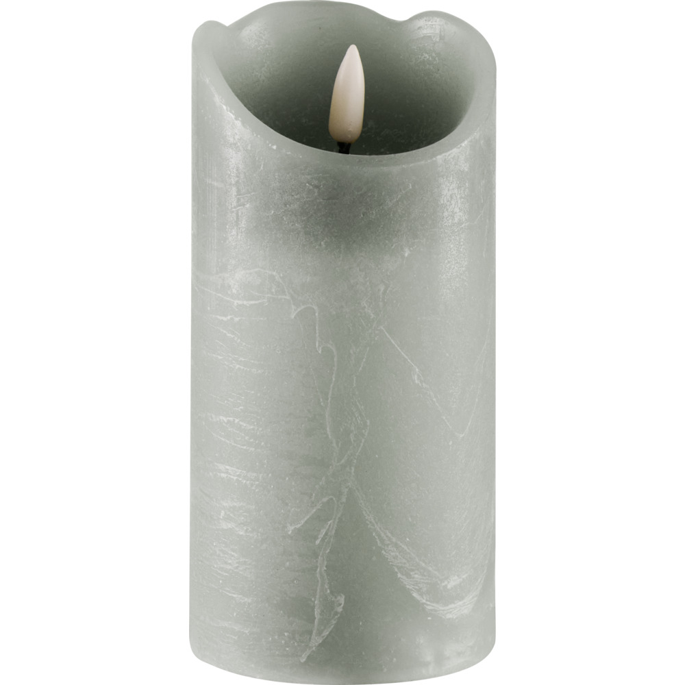 LED-Echtwachskerze Rustic &Oslash; 7,5 x 15 cm mit Timer image number 3