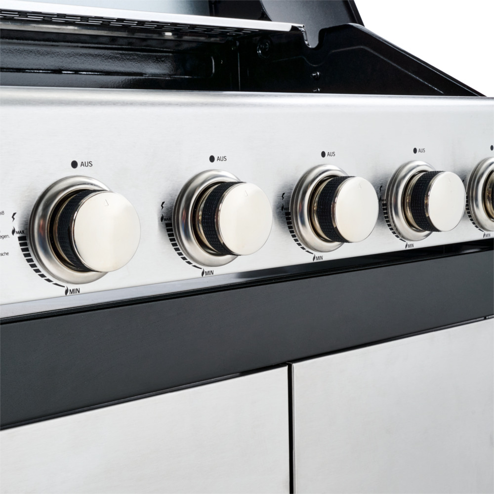 JUSTUS Gasgrill Ares Pro mit 5+1 Brennern image number 8