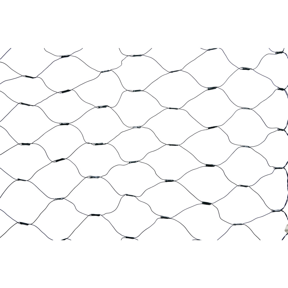 LED-Lichternetz 2 x 1 m mit 160 LEDs warmwei&szlig; image number 2