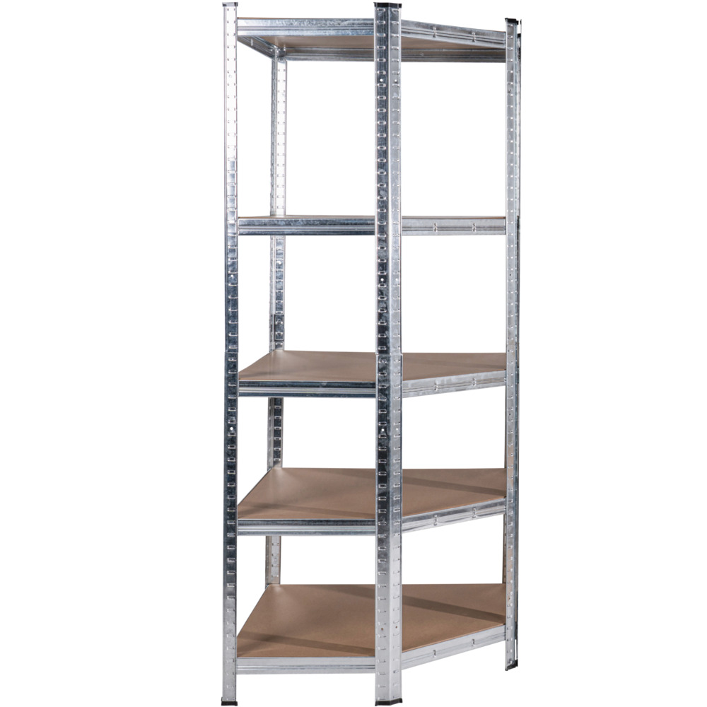 Schwerlastregal steckbar, eckig aus Stahl f&uuml;r 875 kg mit MDF B&ouml;den image number 1