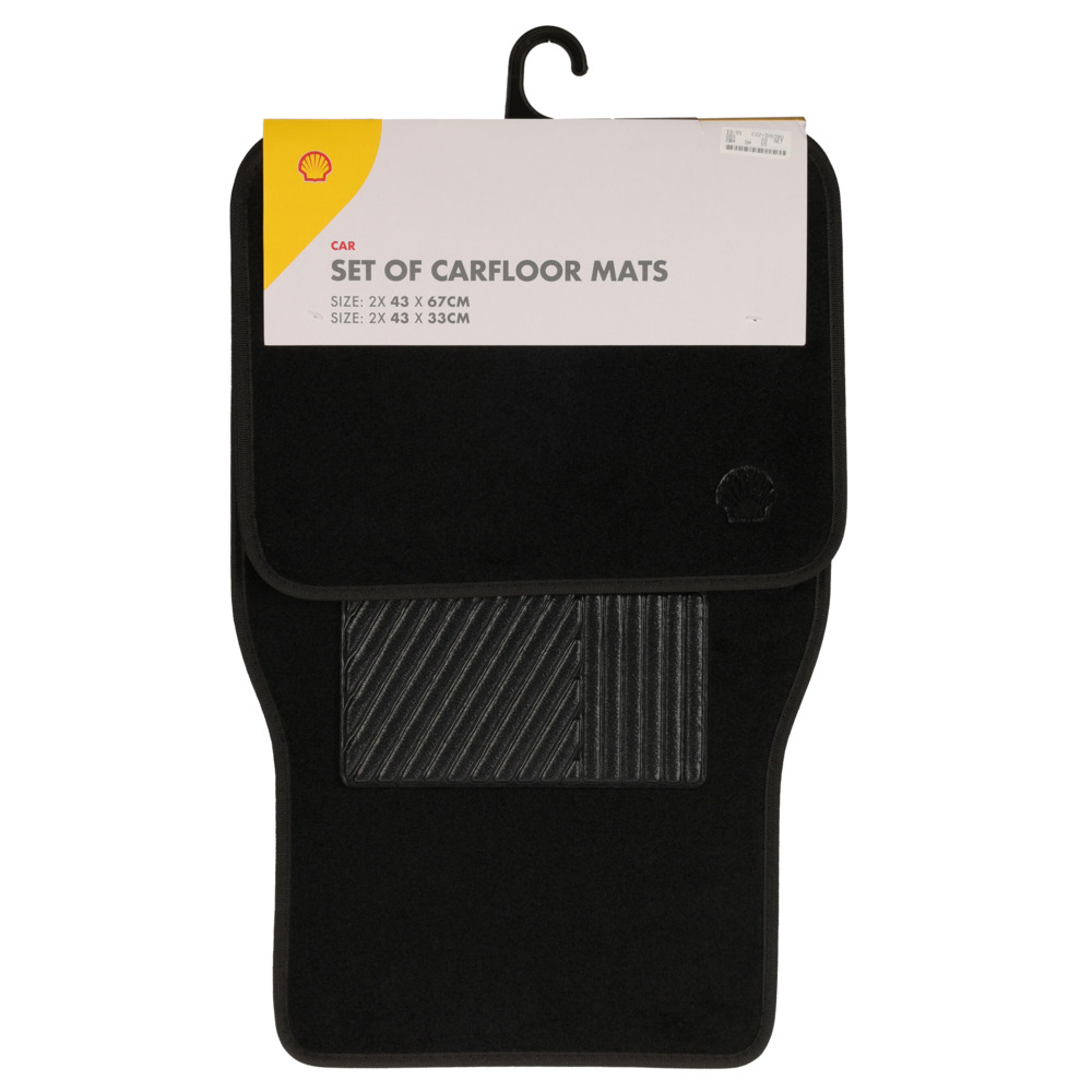 Fu&szlig;matten-Set 4-teilig in Schwarz image number 3