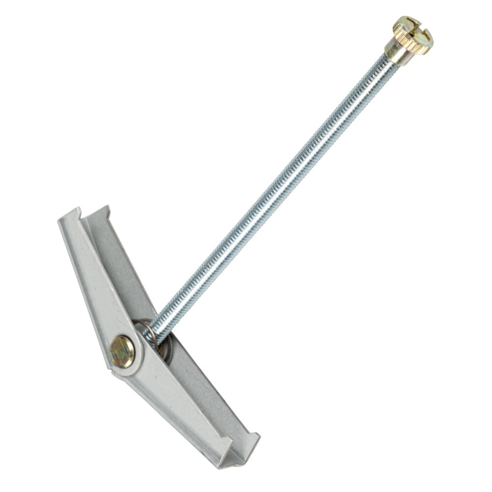 Federklappd&uuml;bel mit R&auml;ndelmutter M4 95 mm, 2 St&uuml;ck image number 1