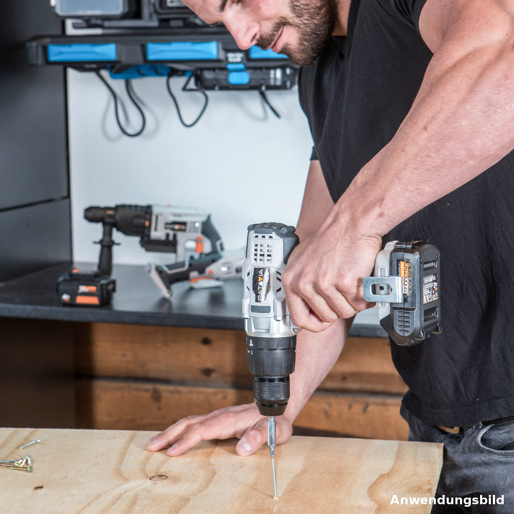 Akku-Kombischrauber-Set Ladeger&auml;t 2 Akkus - B-Ware image number 6