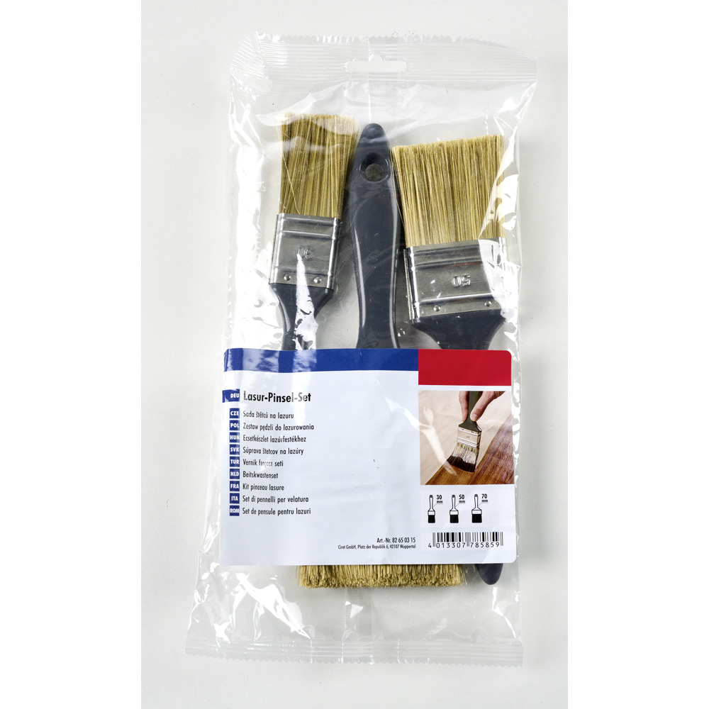 Lasurpinsel Set 3-tlg. image number 1