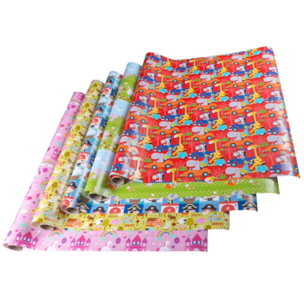 Geschenkpapier Kinder 200 x 70 cm