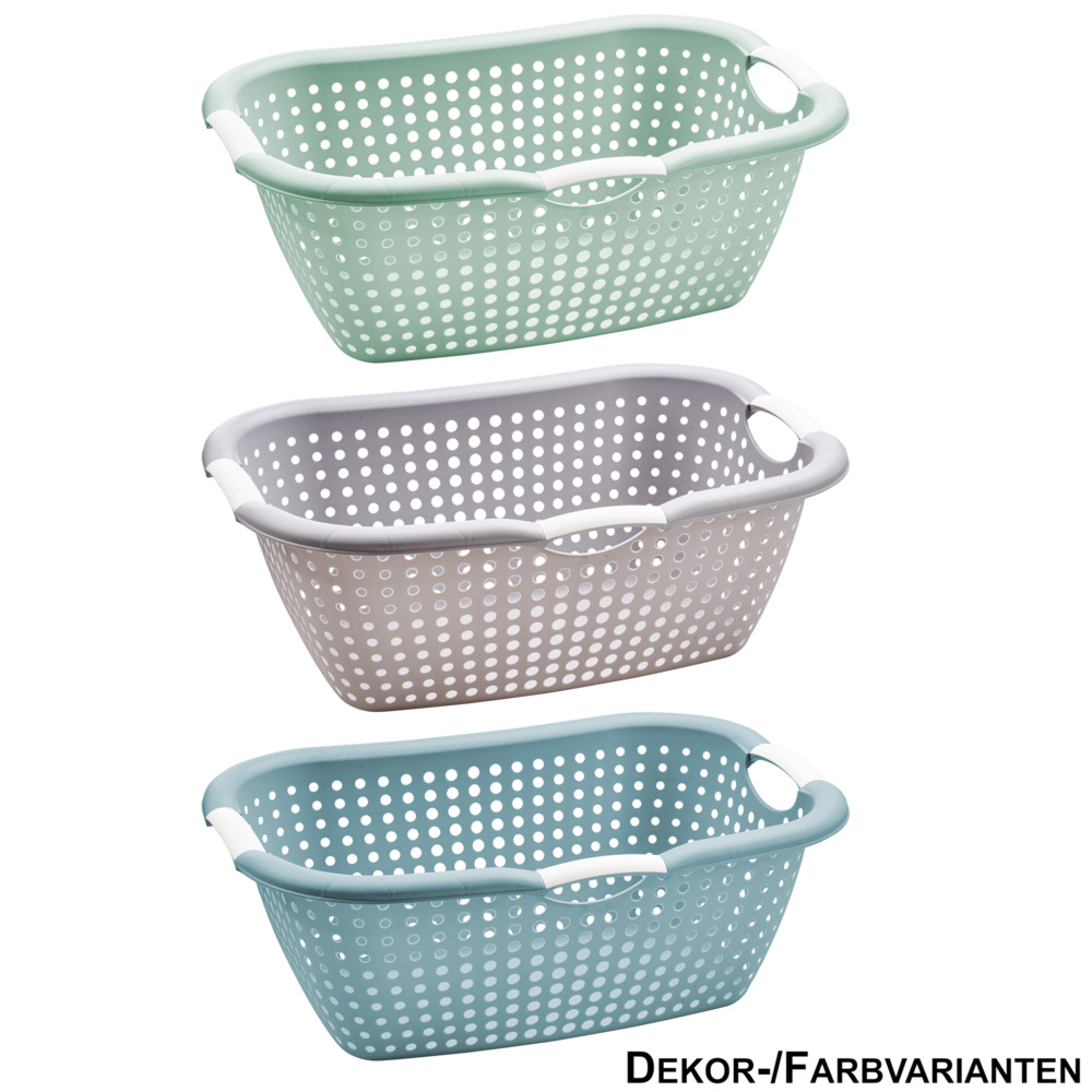W&auml;schekorb 26 Liter aus Kunststoff Farbauswahl