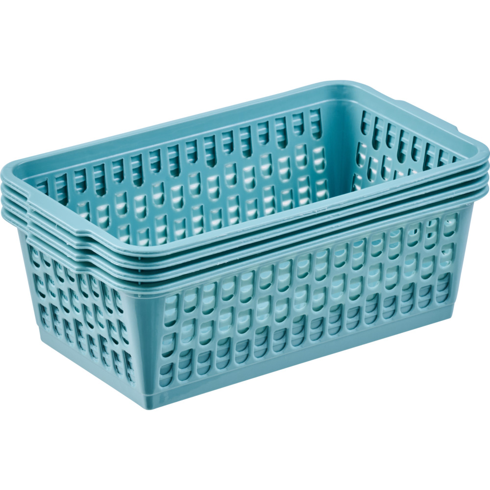 K&ouml;rbchen 4er-Set klein 25,5 x 15 x 10,5 cm, sortiert image number 5