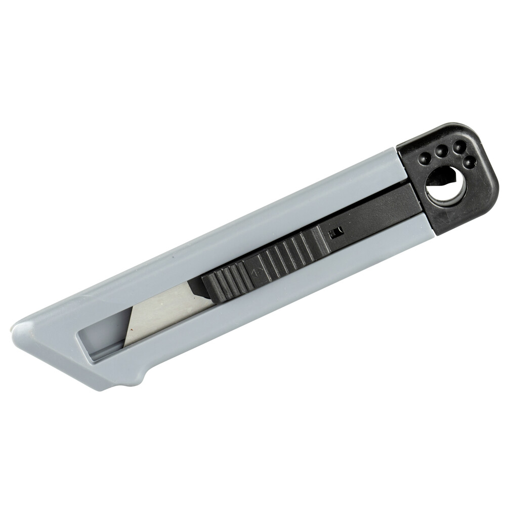 Cuttermesser mit Klingenr&uuml;ckf&uuml;hrung