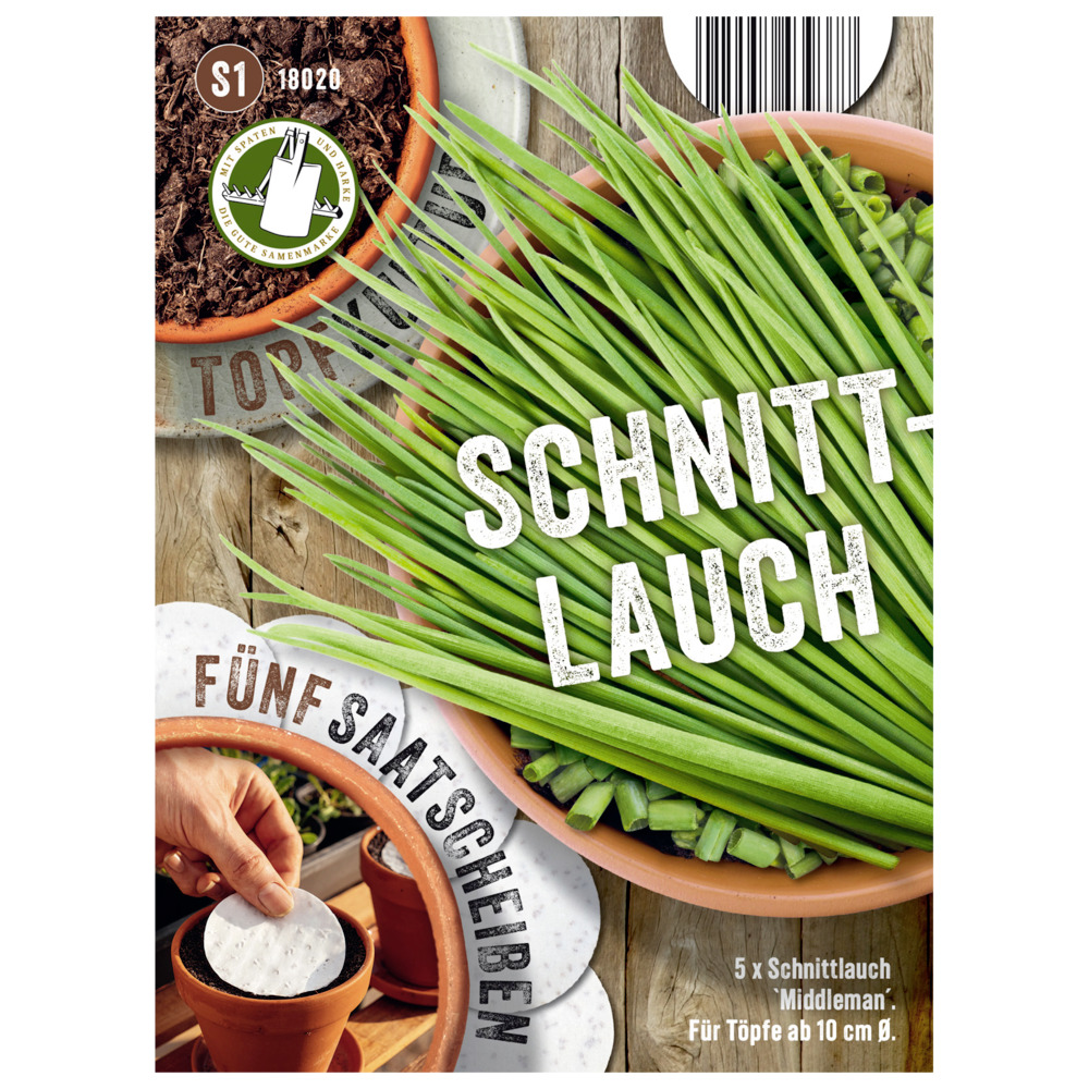 Saatscheiben Schnittlauch Middleman 5 Scheiben