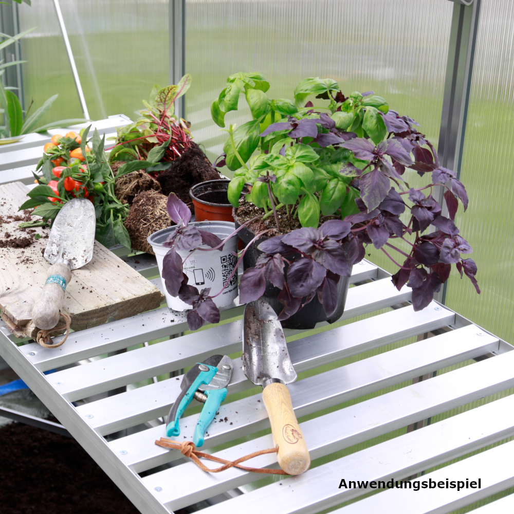 Vitavia Alutisch 1 Ablage, 121 x 54 x 76 cm image number 3