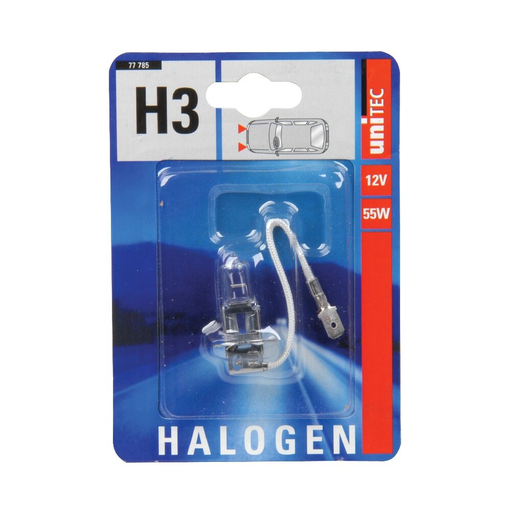 Halogen Scheinwerfer H3, 12V, 55W