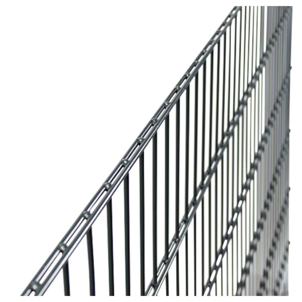Doppelstab-Gittermatte f&uuml;r Zaunh&ouml;he 100 cm anthrazit image number 1